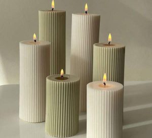 Straightedge Candle
