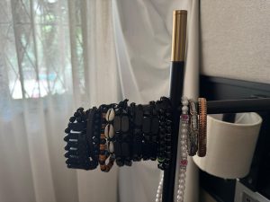 Shell and Leather Bracelets
