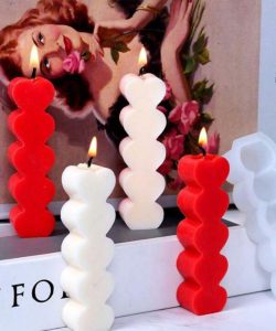 Long Hearts Candle