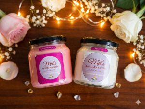 Candle Jars with Lids